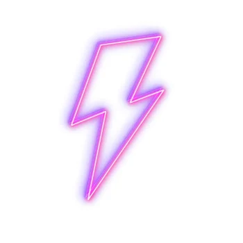 Neon Light Lightning