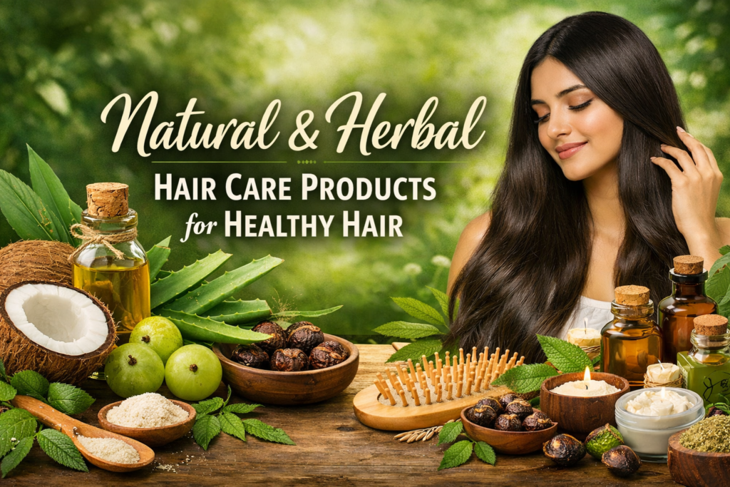 Natural & Herbal Hair Care Products for Healthy Hair