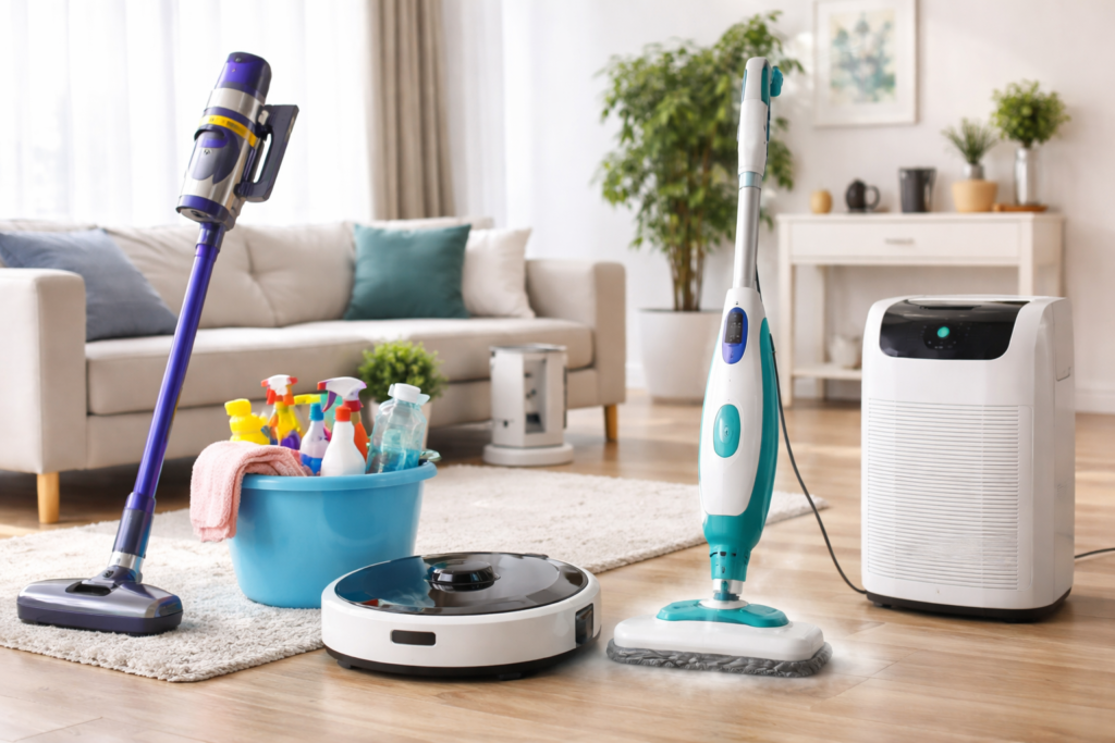 How Can Cleaning Appliances Make Home Cleaning Easier?